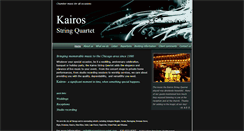 Desktop Screenshot of kairosstringquartet.com